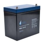 Аккумуляторная батарея HML-12-55 cвинцово-кислотная 12В/55Ач