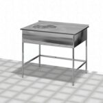 Стол мойка лабораторная AT-BM1.1