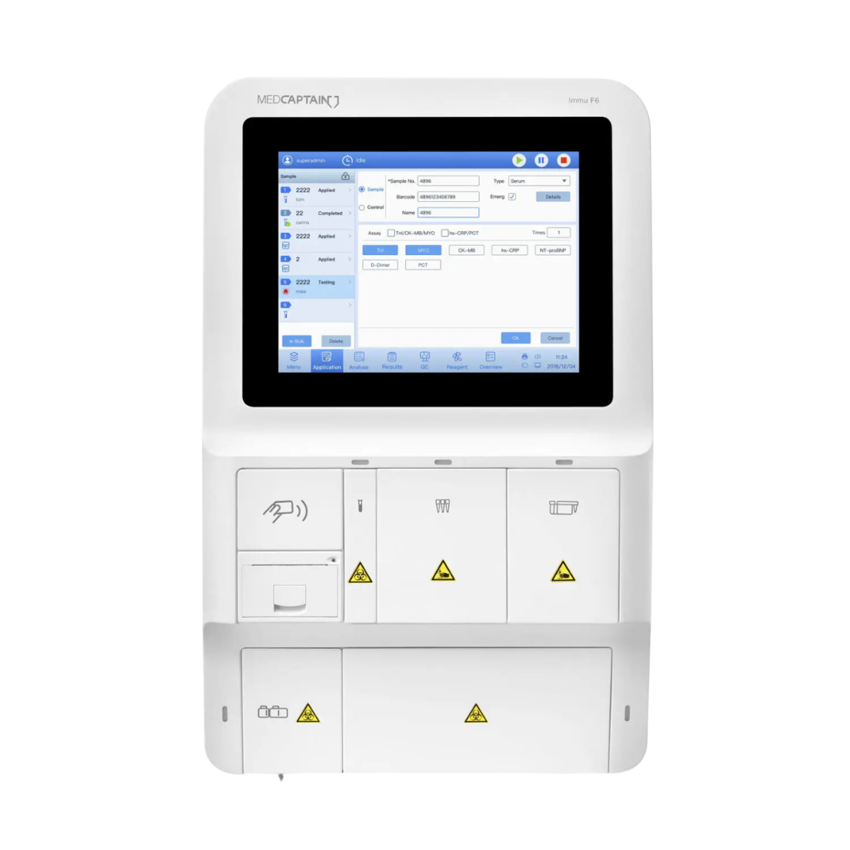 Анализатор иммунохемилюминесцентный MEDCAPTAIN Immu F6